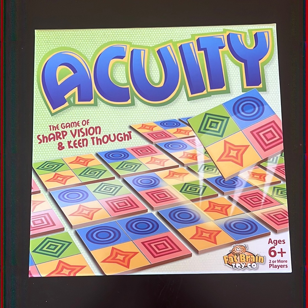 Acuity Game of Sharp Vision and Keen Thought